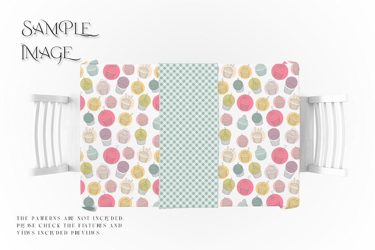 Tablecloth & Table Runner Mockups, a Household Mockup by mock-ups (Photo 18 of 21)