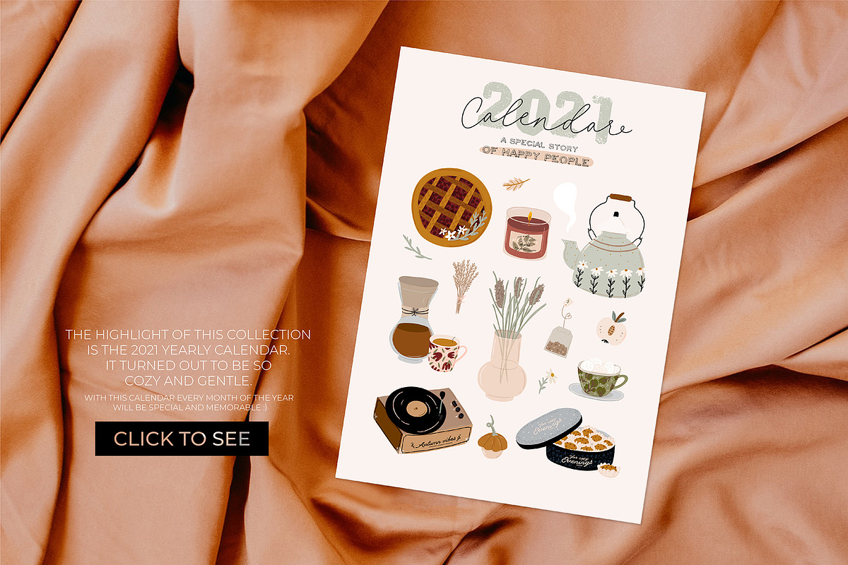 Autumn daily self-care routine, a Seasonal Illustration by Ruslana Lubenets (Photo 11 of 13)
