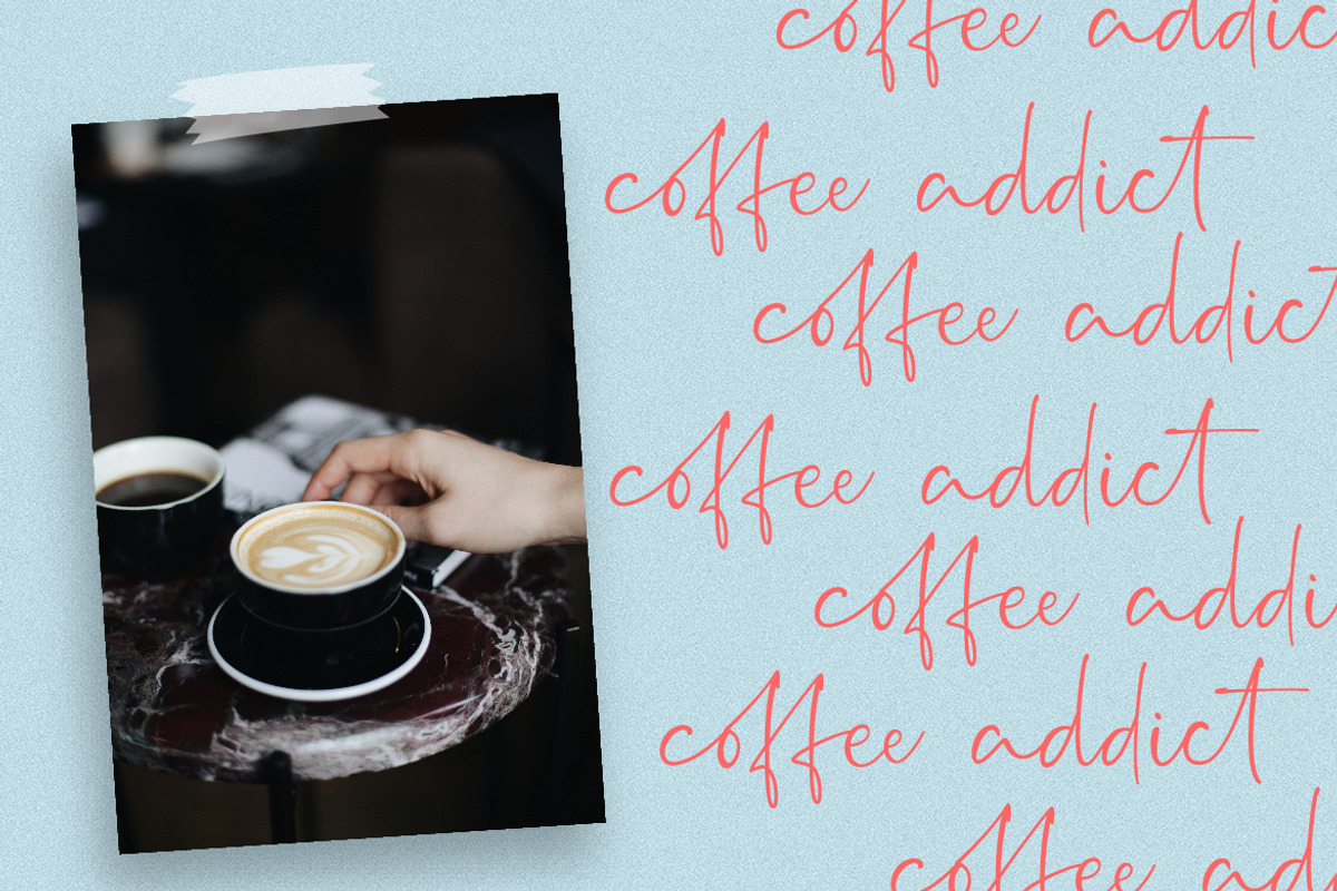 Rushtick Signature Font, a Script Font by Ef Studio (Photo 5 of 9)