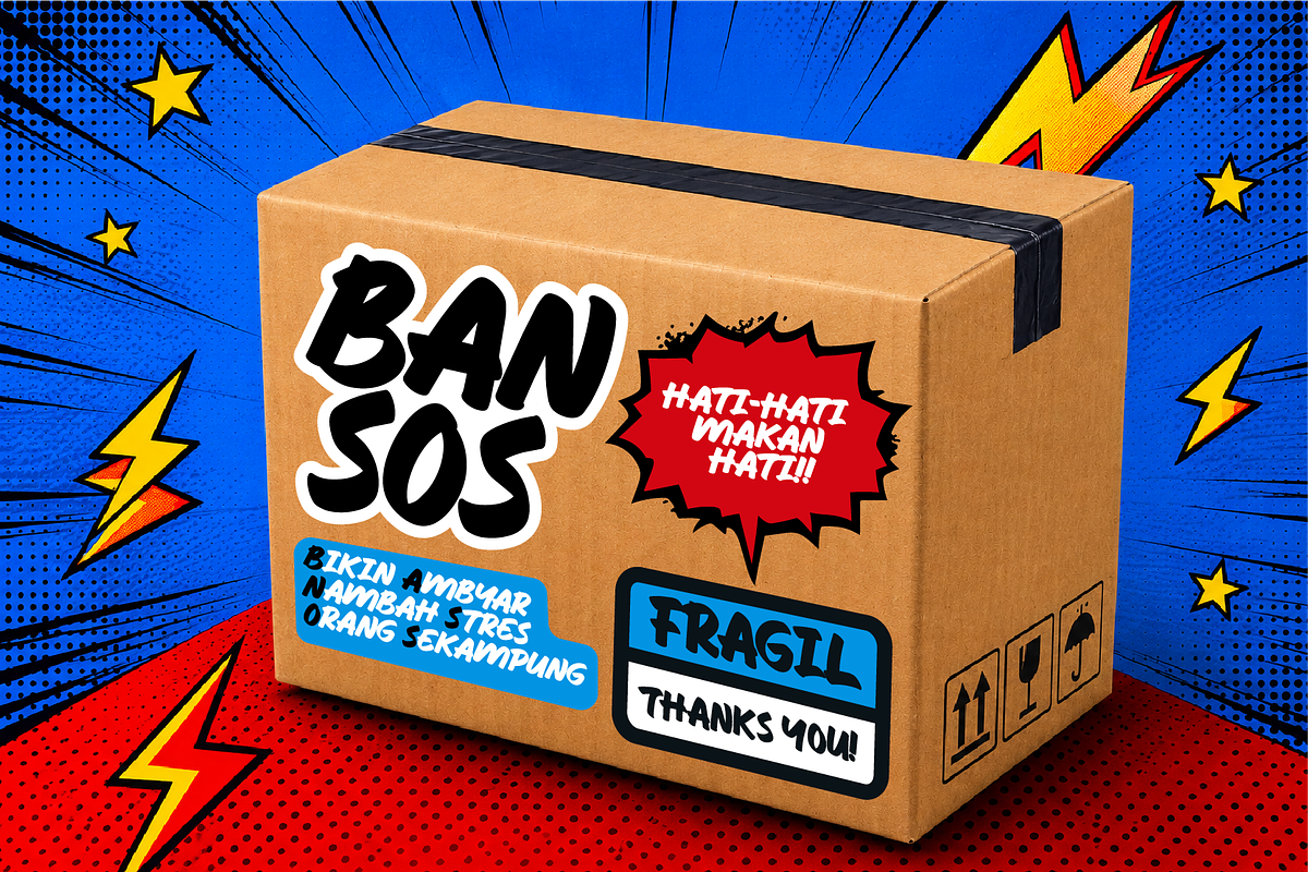 Uh Kaget Bold Comic Display Font, a Handwritten Font by Ronny Studio (Photo 7 of 9)