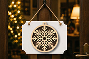 Christmas snowflake ornament decor, a Work Illustration by Digital Artistic99 (Thumbnail 4 of 4)