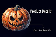 Quirky Pumpkins PNG Clipart, a Seasonal Illustration by RobertsArt (Thumbnail 5 of 7)