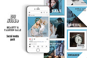 Fashion Sale Social Media Pack, a Social Media Template by ZAAS (Thumbnail 1 of 6)