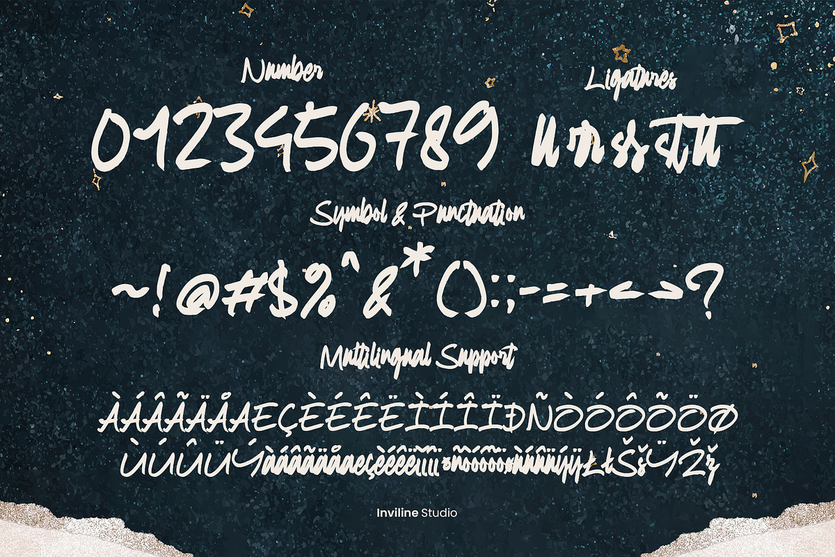 Resonan Bastega - Bold Brush Script, a Script Font by Inviline.co (Photo 8 of 10)