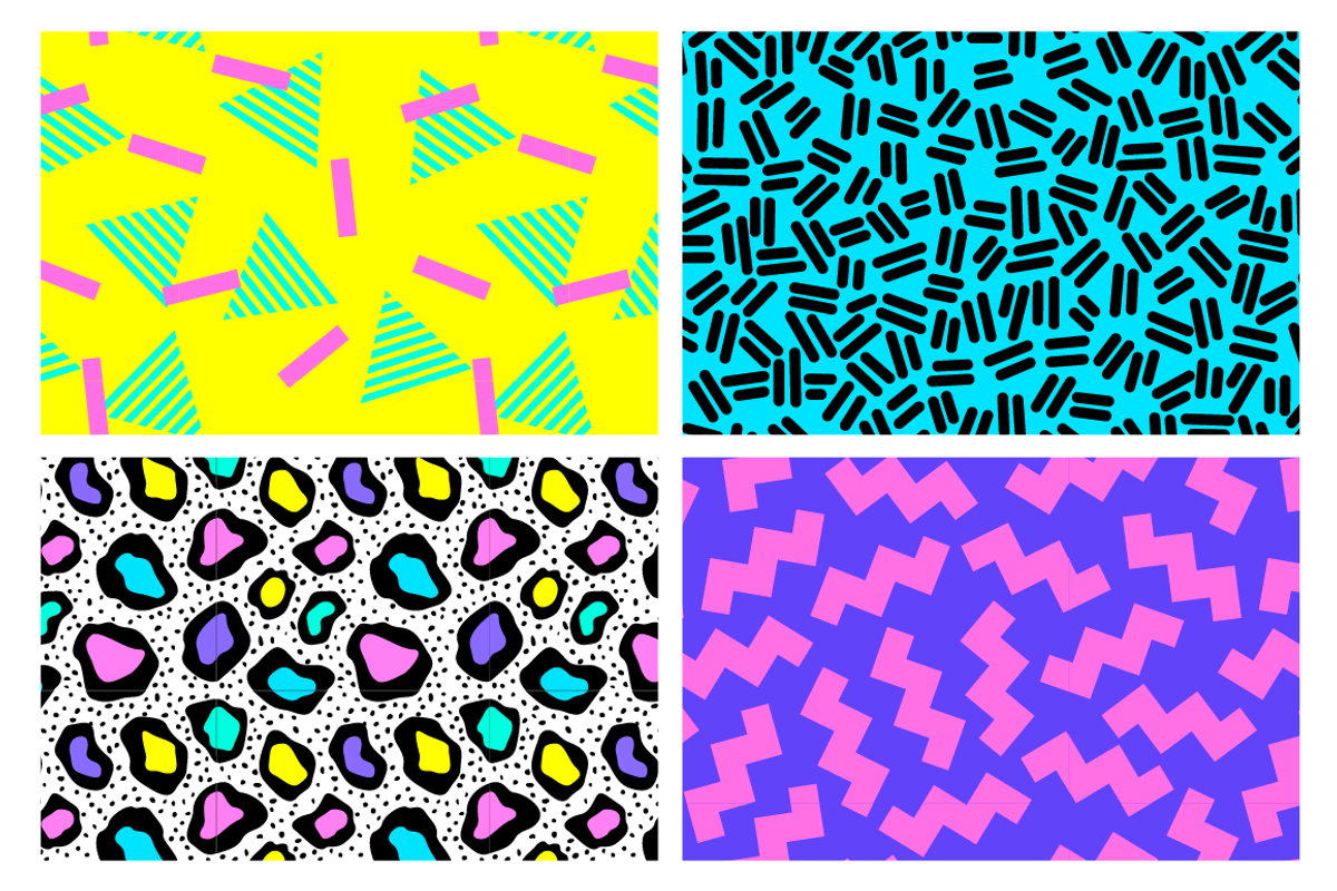 80's Fever II - 24 Patterns!, a Pattern Graphic by fontalicious (Photo 4 of 9)