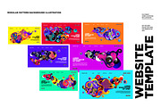 100 Modular Pattern Illustration, a Decorative Illustration by singpentinkhappy (Thumbnail 9 of 10)