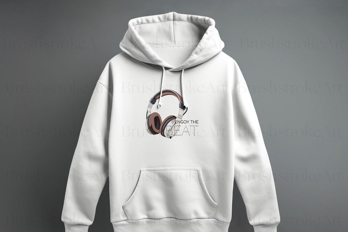 Headphone Clipart, Headphone PNG, an Object Illustration by BrushstrokeArtGB (Photo 8 of 9)