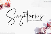 Sagitarius Signature Font, a Script Font by Mulkan Nazir (Thumbnail 1 of 14)