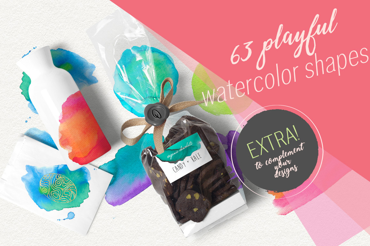 Candy Garden Font Duo + EXTRAS preview 7