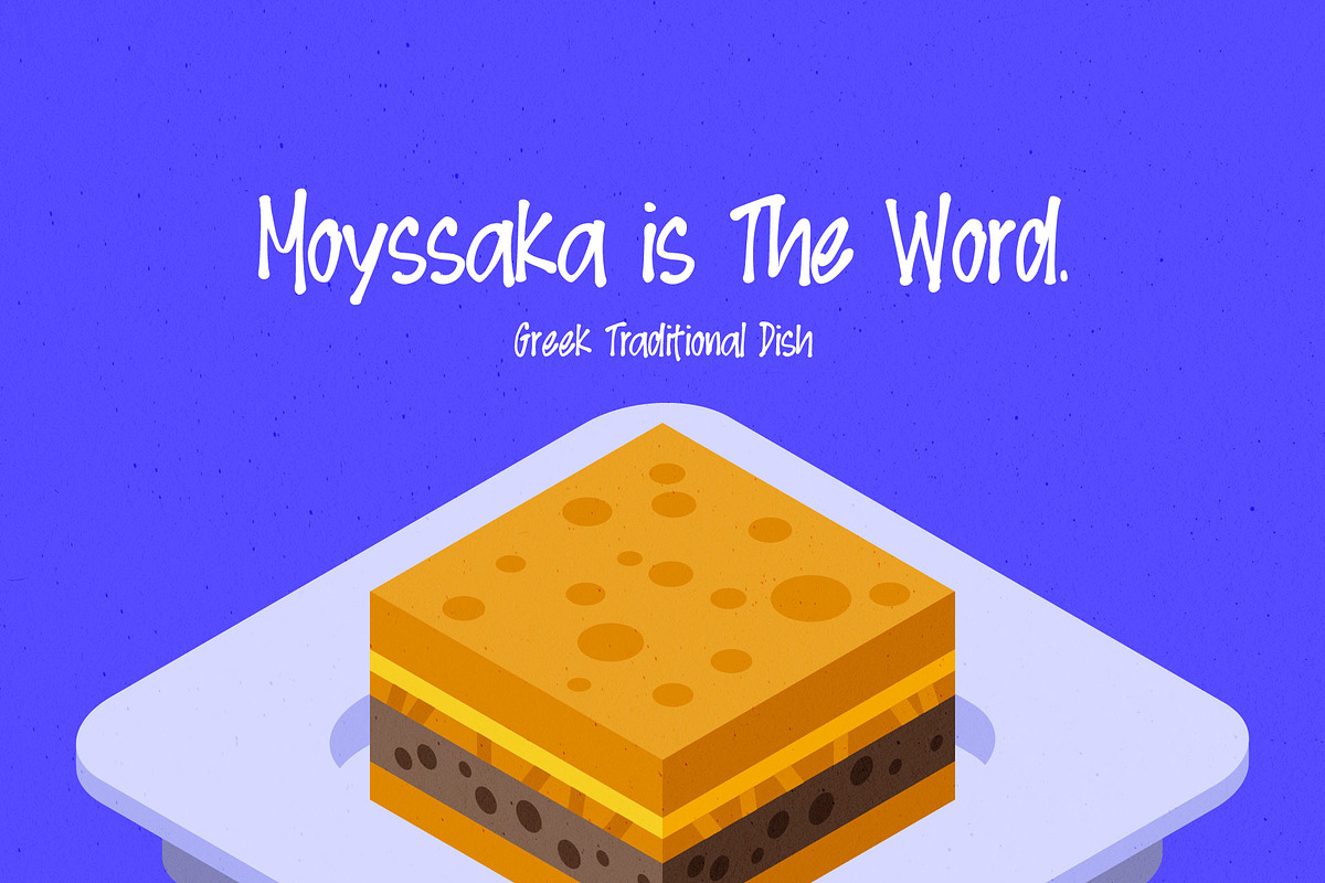 Souvlaki for life, a Font by George Bourle (Photo 6 of 8)