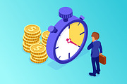 Businessman Faced with Choice, a Finance Illustration by TAlex (Thumbnail 2 of 6)