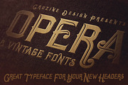 Opera Vintage Typeface, a Font by Cruzine (Thumbnail 4 of 5)