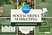 Landscaping Social Media Marketing, a Social Media Template by ShayMadeWhat (Thumbnail 1 of 6)