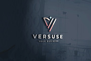 Versuse Abstract V Sparkle Logo, a Branding & Logo Template by Design_Planet (Thumbnail 1 of 3)