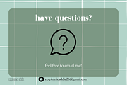 Organized Aesthetic Media Kit, a Design Template by Epiphanic Addie (Thumbnail 4 of 4)