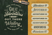 Great Adventurer Font Bundle, a Font by Heritage Type Co. (Thumbnail 3 of 16)