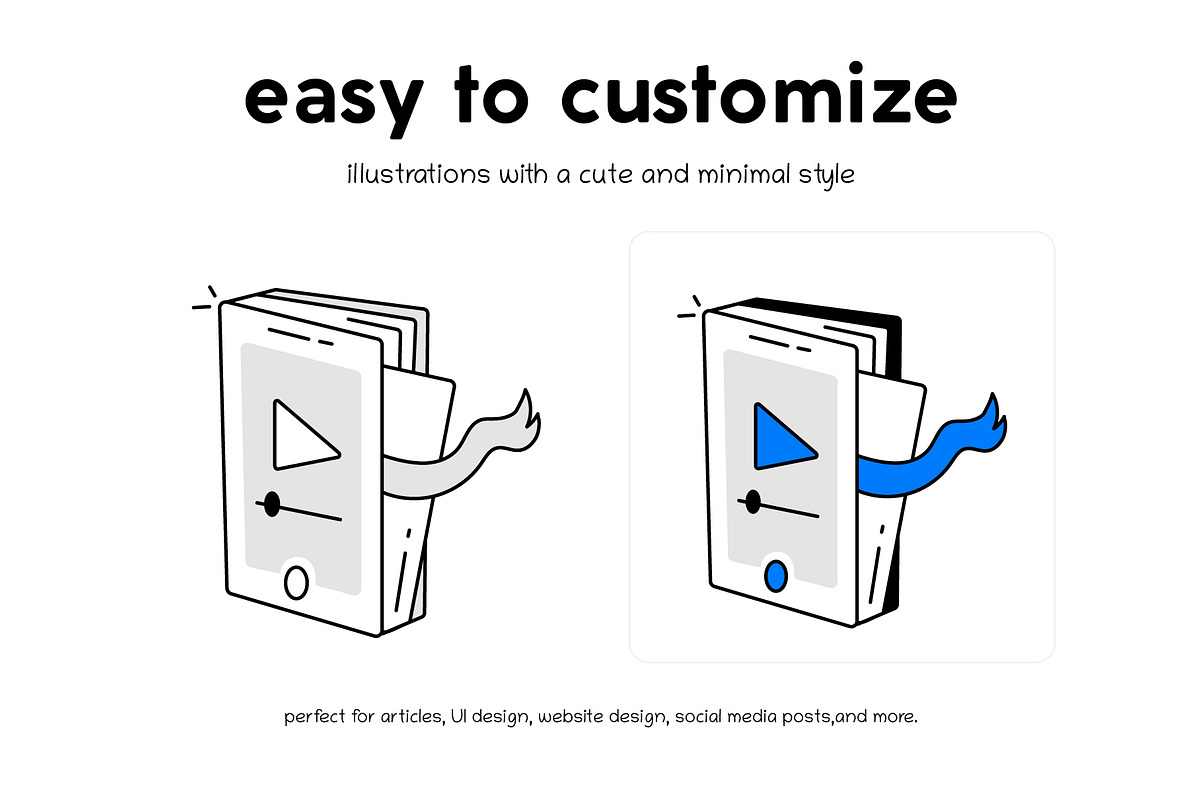 Smartphone Doodle Icons, an Outline Icon by Vectors Market (Photo 5 of 10)