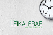 LEIKA FRAE, a Sans Serif Font by futureisyesterday (Thumbnail 1 of 3)