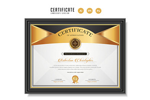 138. Modern Certificate Template