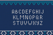 Knitted Alphabet and Patterns, a Pattern Graphic by Katyr (Thumbnail 2 of 4)