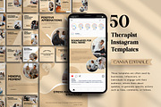 Therapist Instagram Templates, a Marketing Template by Snapybiz (Thumbnail 9 of 10)