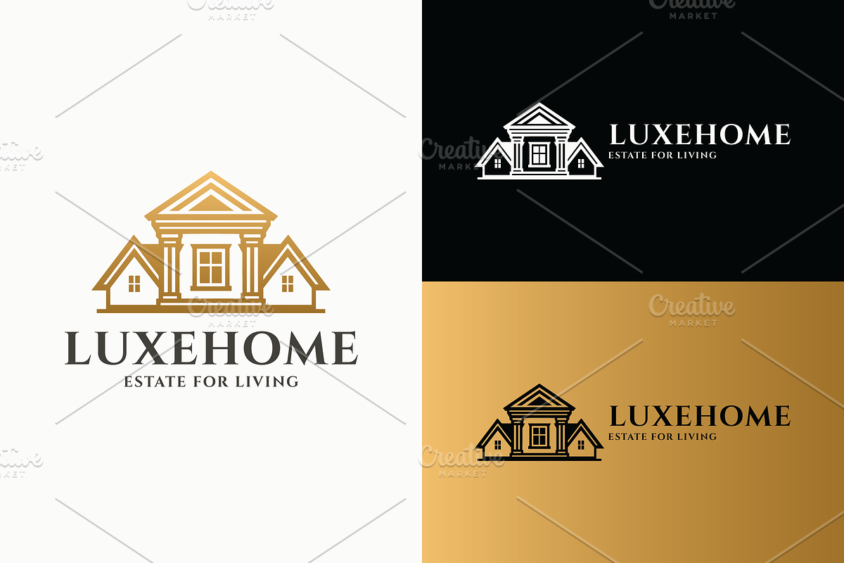 Premium Luxury Real Estate Logo, a Branding & Logo Template by Design_Planet (Photo 1 of 3)
