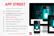 APP STREET - Application Template, an App Template by www.ThemeStreet.Net (Thumbnail 1 of 4)
