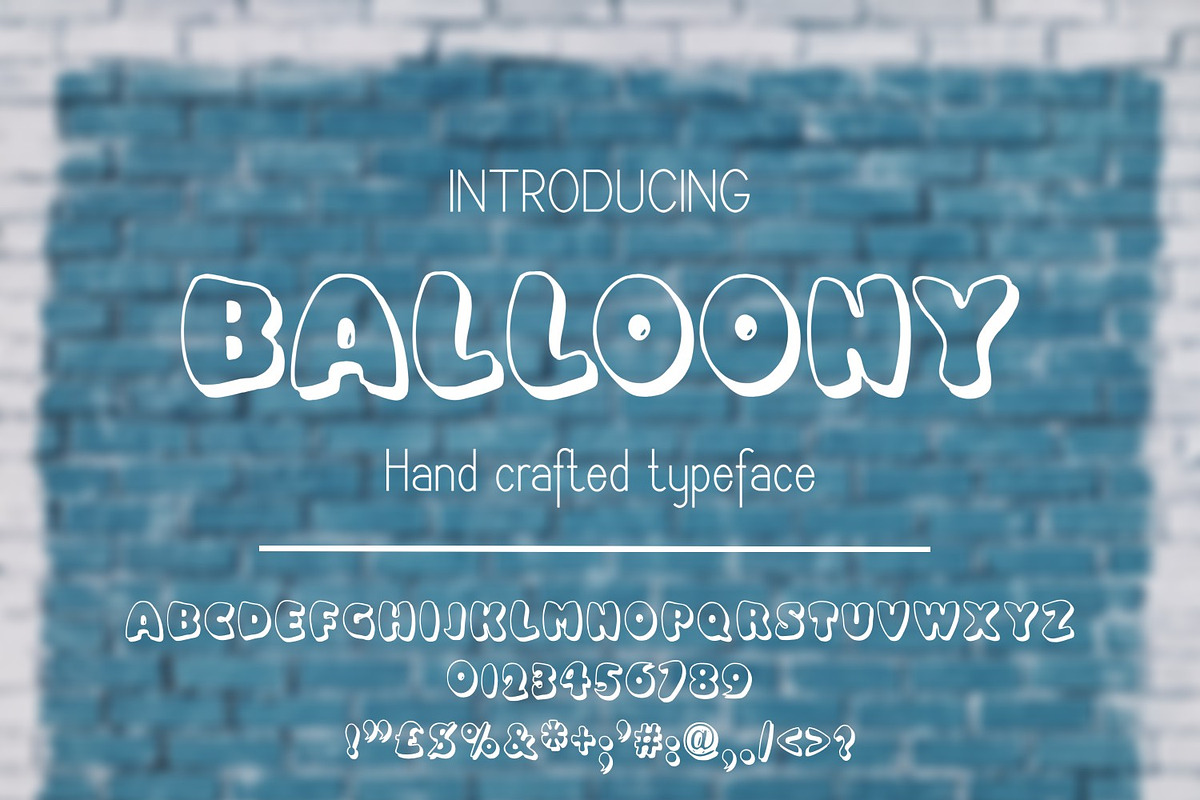 Balloony Font
