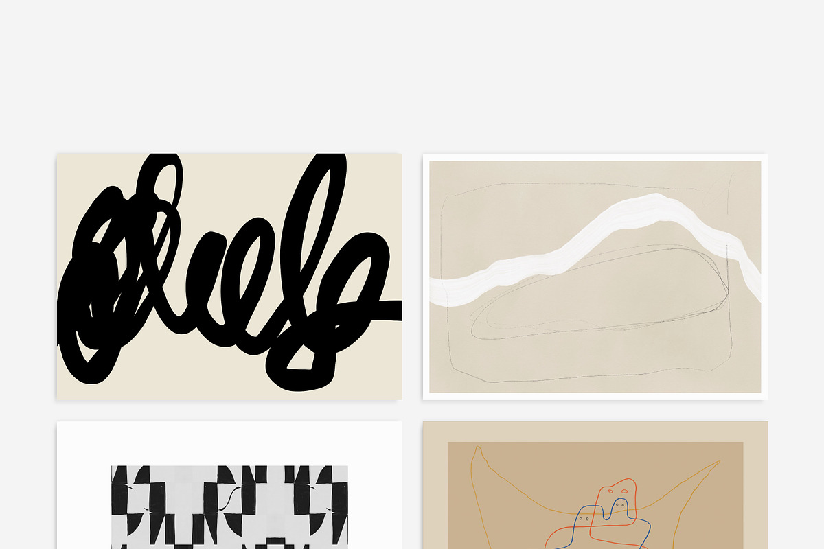 READY MADE PRINTS BUNDLE SET OF 20, an Illustration by COMMERCIAL COLLECTIVE (Photo 6 of 6)