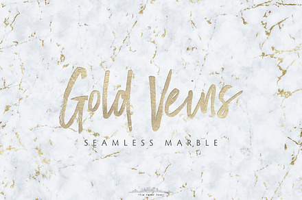 Seamless Marble Textures Gold Veins, a Texture Graphic by The Paper Town