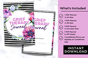 Grief Therapy Journal - Printable, a Stationery Template by Jennifer Magri Templates (Thumbnail 7 of 8)