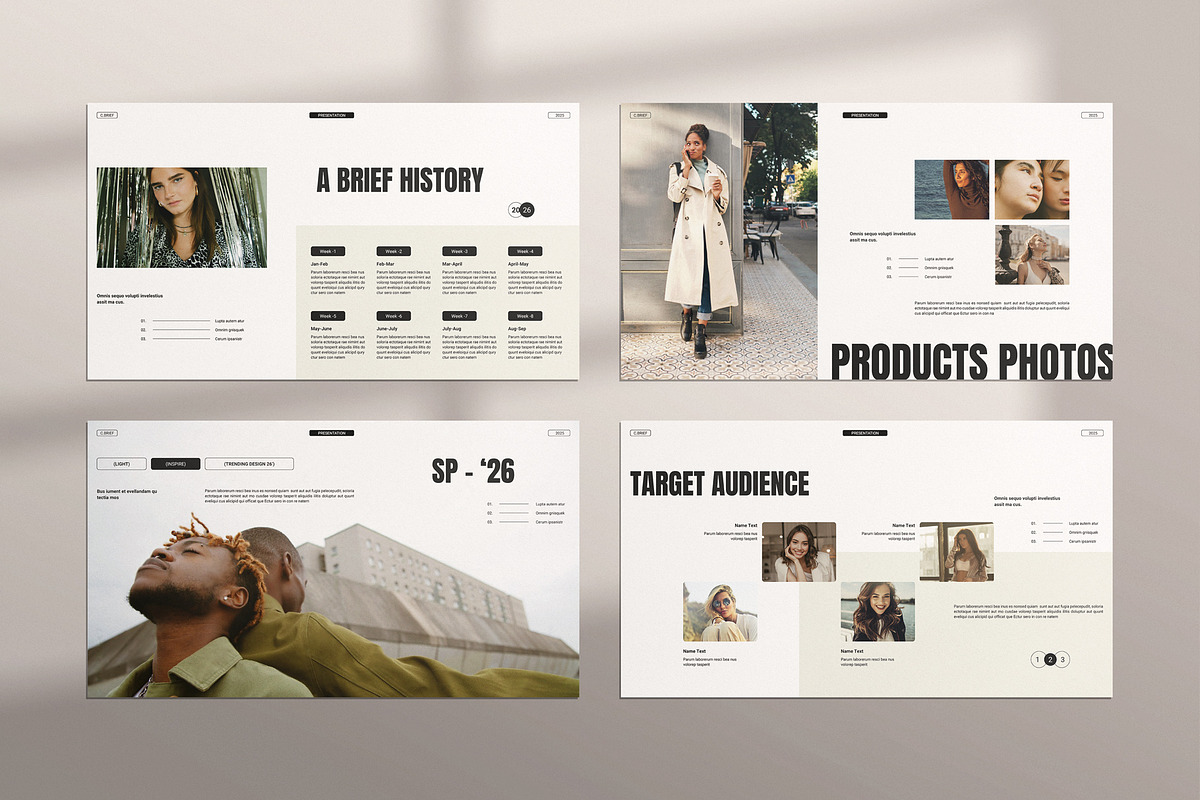 Creative Brief Presentation Template, a Presentation Template by ...