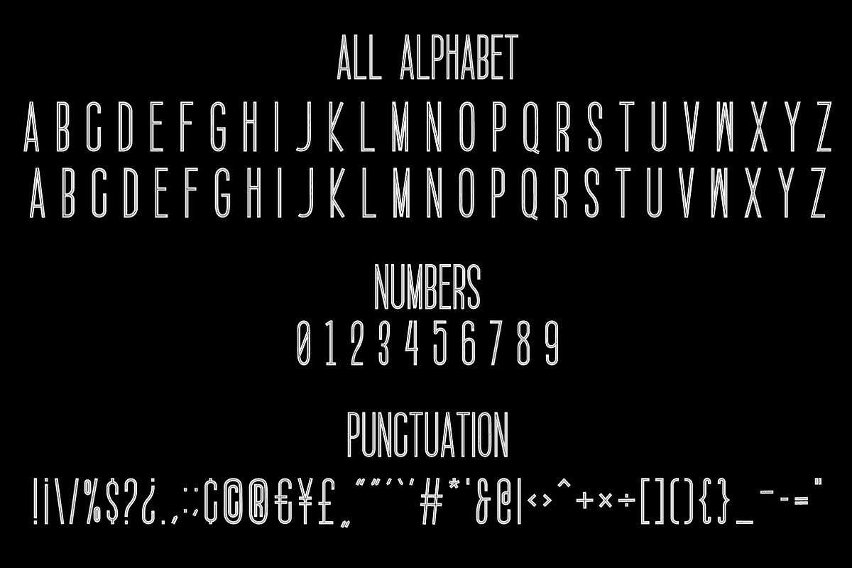 Bright, a Sans Serif Font by Mini_World (Photo 7 of 8)