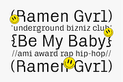 Miracle Mono - Sans Serif Font, a Sans Serif Font by Keithzo (Thumbnail 3 of 8)