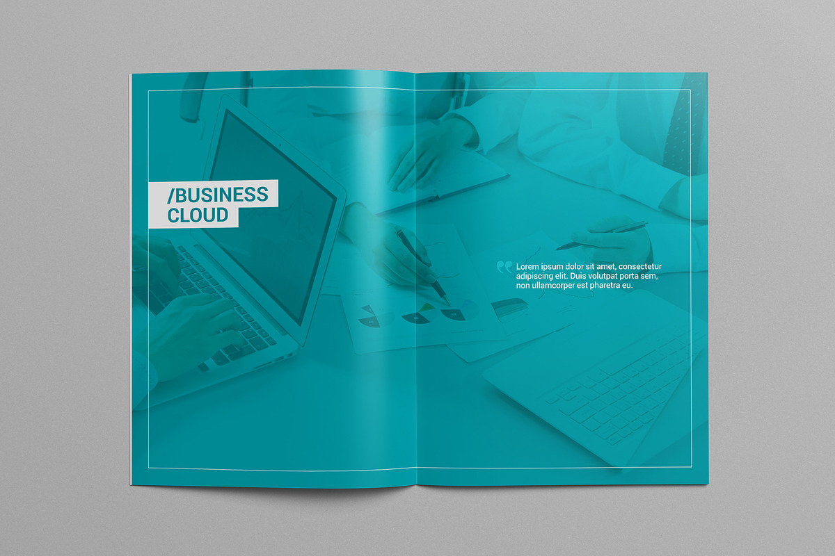 Multipurpose A4 Business Brochure, a Brochure Template by INTERARTIVITY (Photo 7 of 23)