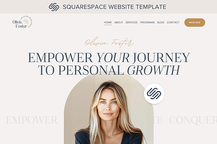Squarespace Template for Coaches