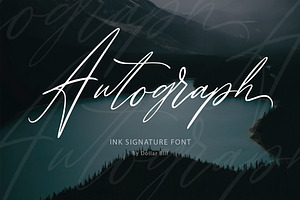 Autograph. Casual Signature Font.