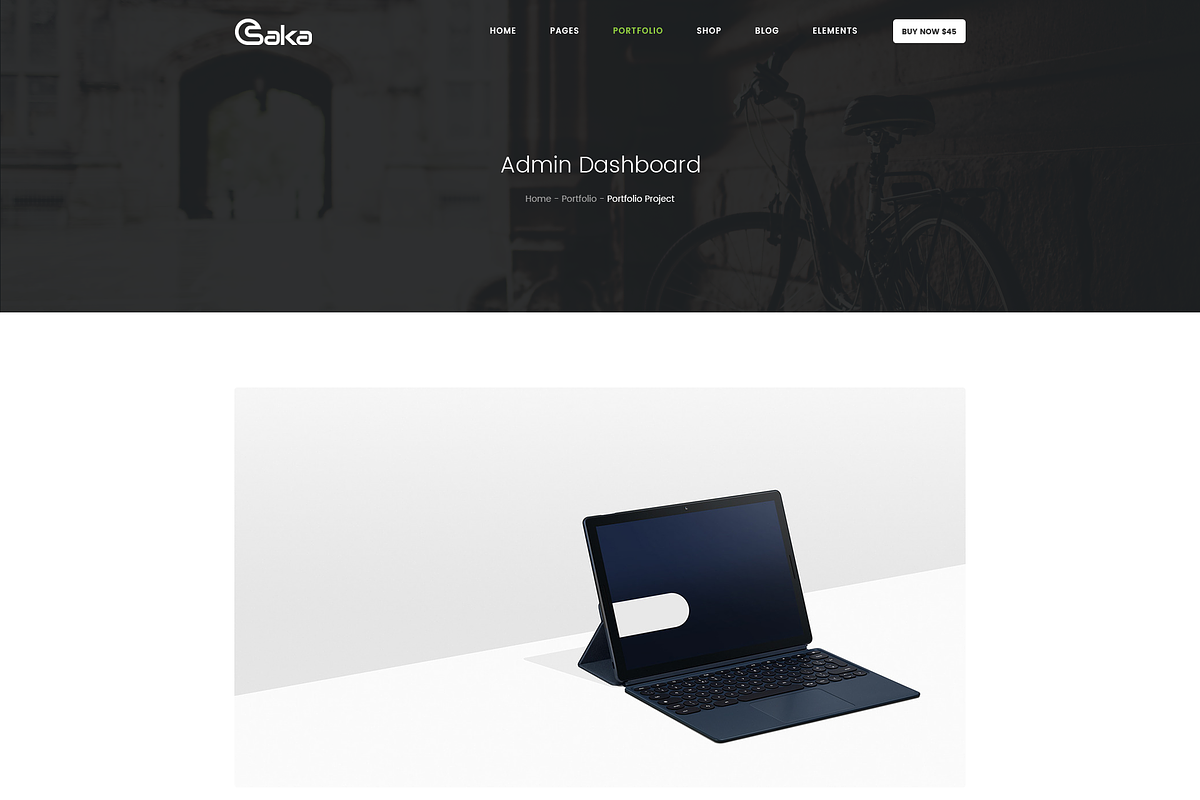 Osaka - Landing Page PSD Template, a Landing Page Template by bigpsfan's SHOP (Photo 9 of 14)