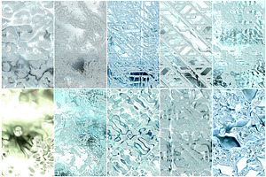 40 Ice Seamless HD Textures Bundle