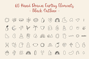 The Earthy Hand Drawn Bundle, a Work Illustration by thetrendytemplate (Thumbnail 6 of 12)