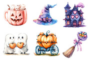 Coquette Halloween Clipart, an Illustration by CreationArt (Thumbnail 5 of 5)