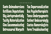MTC Kraveline - Condensed Bold Font, a Sans Serif Font by Martype (Thumbnail 6 of 9)