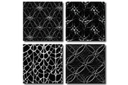 Gothic Silver Web Backgrounds, a Texture Illustration by DreamPrint404 (Thumbnail 3 of 4)