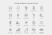 Orthopedic Pain & Rehabilitation, an Outline Icon by Grand Design (Thumbnail 2 of 3)