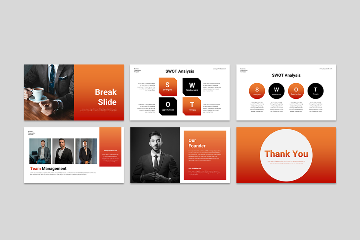 Business Proposal - PowerPoint, a Presentation Template by QR Design Studio (Photo 3 of 3)
