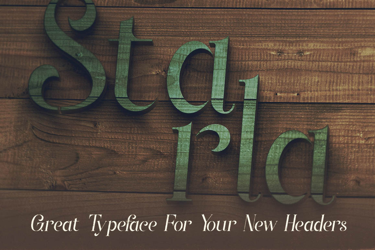 Starla - Display Font preview 4