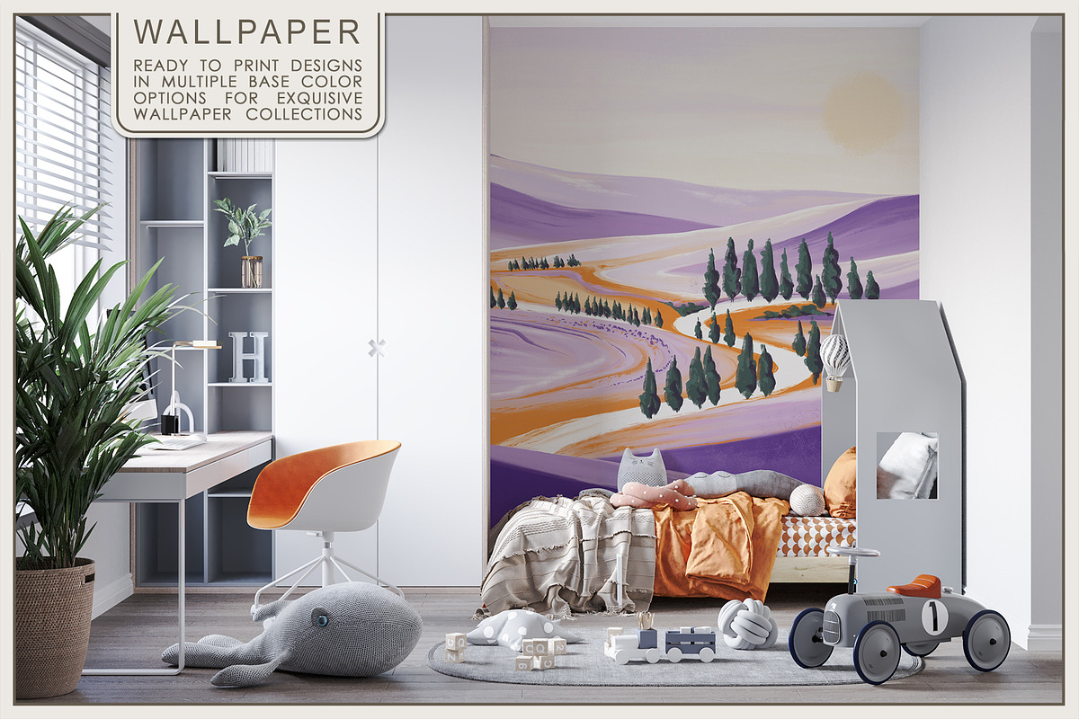 Fresco collectionEthereal Fields, a Wallpaper Graphic by Natalia0307 (Photo 8 of 13)