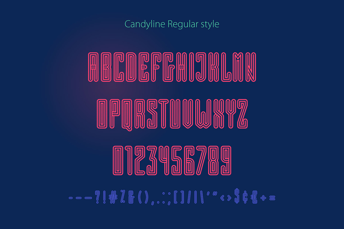 Candyline Colored display font, a Symbol Font by kaer_shop (Photo 5 of 7)