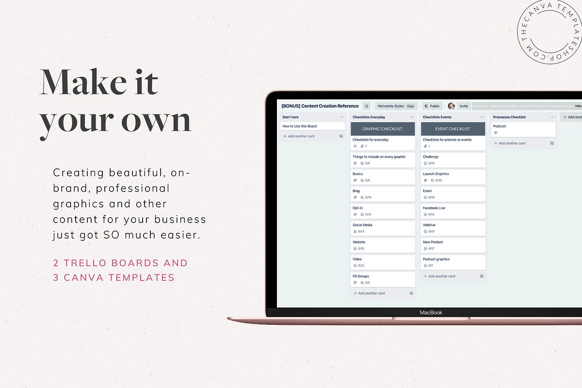 The Trello Company Guidebook, a Graphic by The Canva Template Shop (Photo 2 of 5)