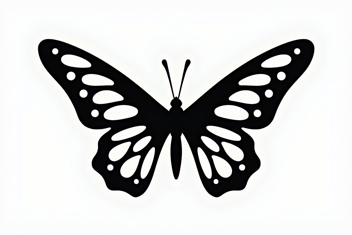 Delicate Butterfly Laser Cut Design, an Icon by hafijul (Photo 12 of 13)